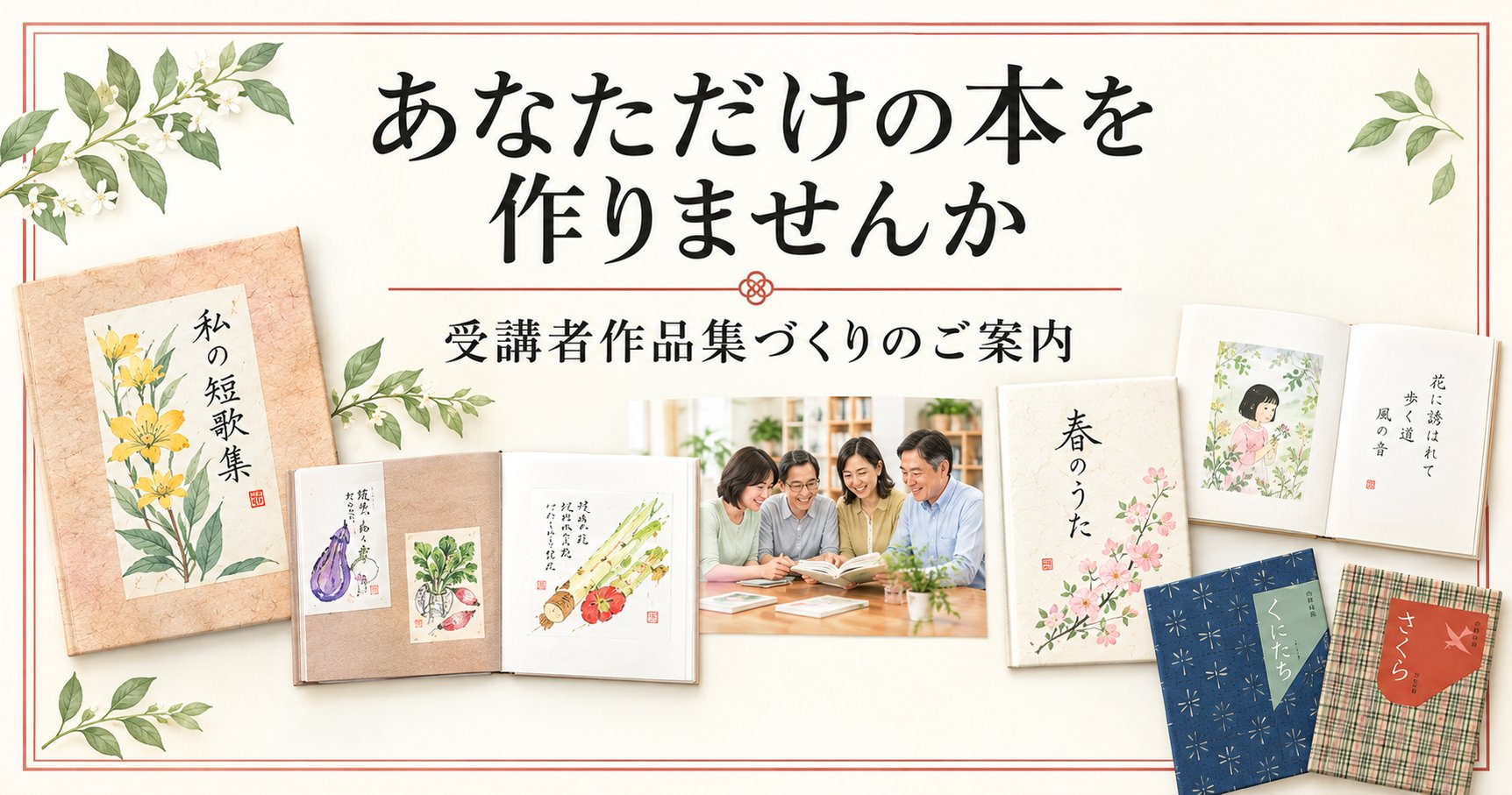 あなただけの本づくり案内