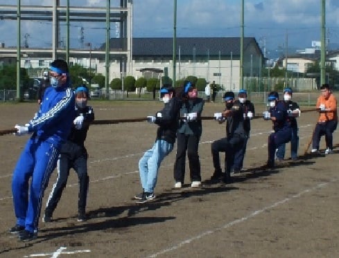 杜陵 運動会 tunahiki
