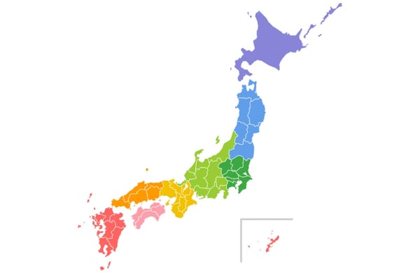 日本地図