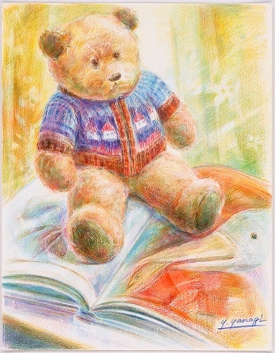 完成作品(くまのぬいぐるみ)油性_012