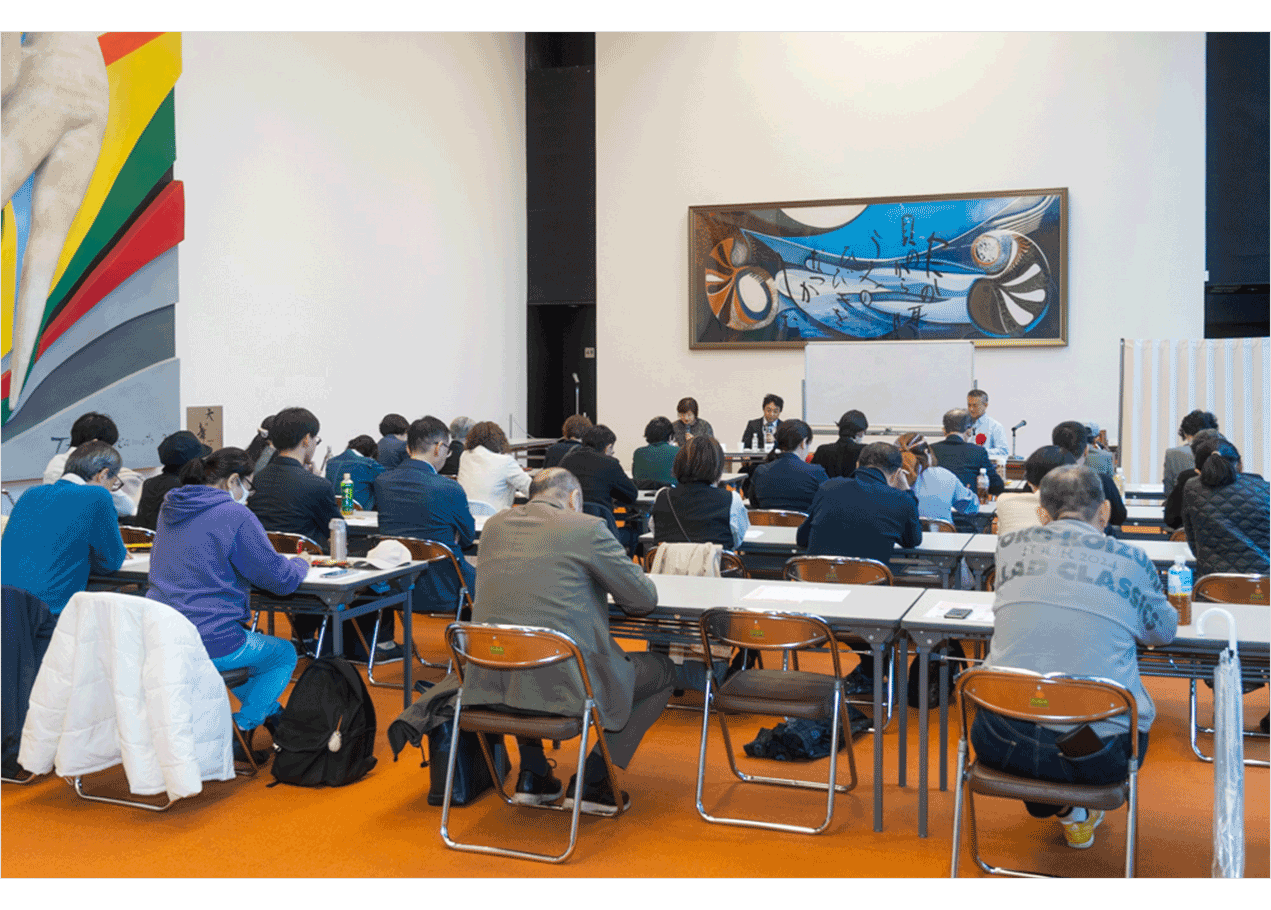 NHK全国短歌大会プレミアム講座の様子