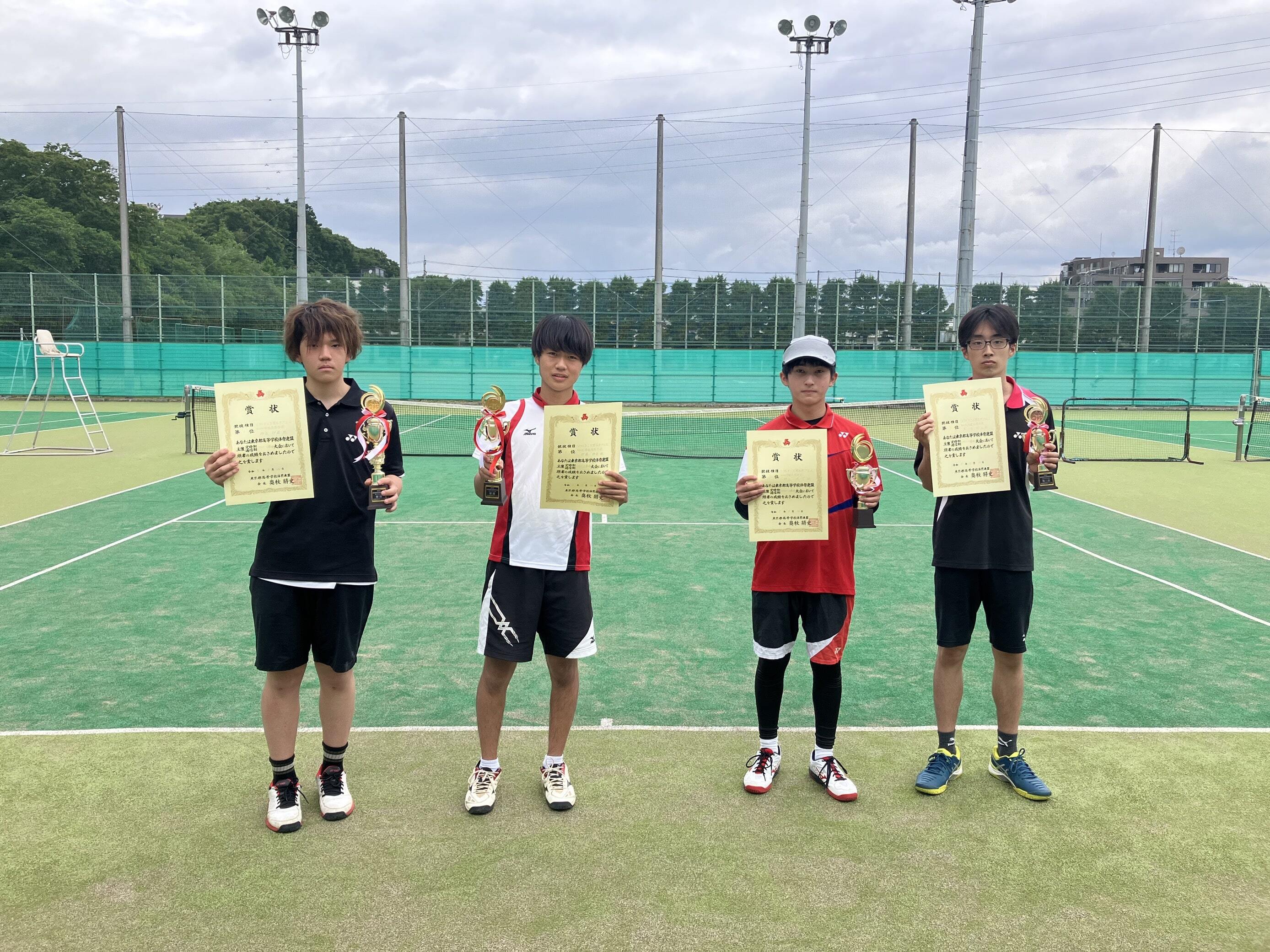 ソフトテニス部 ダブルス２ペア全国大会出場決定！