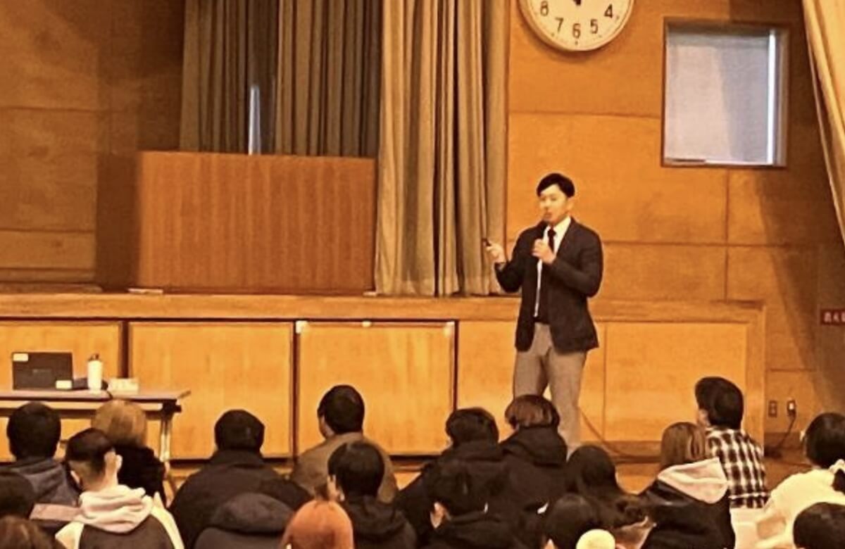 出前講座_博多青松高等学校2