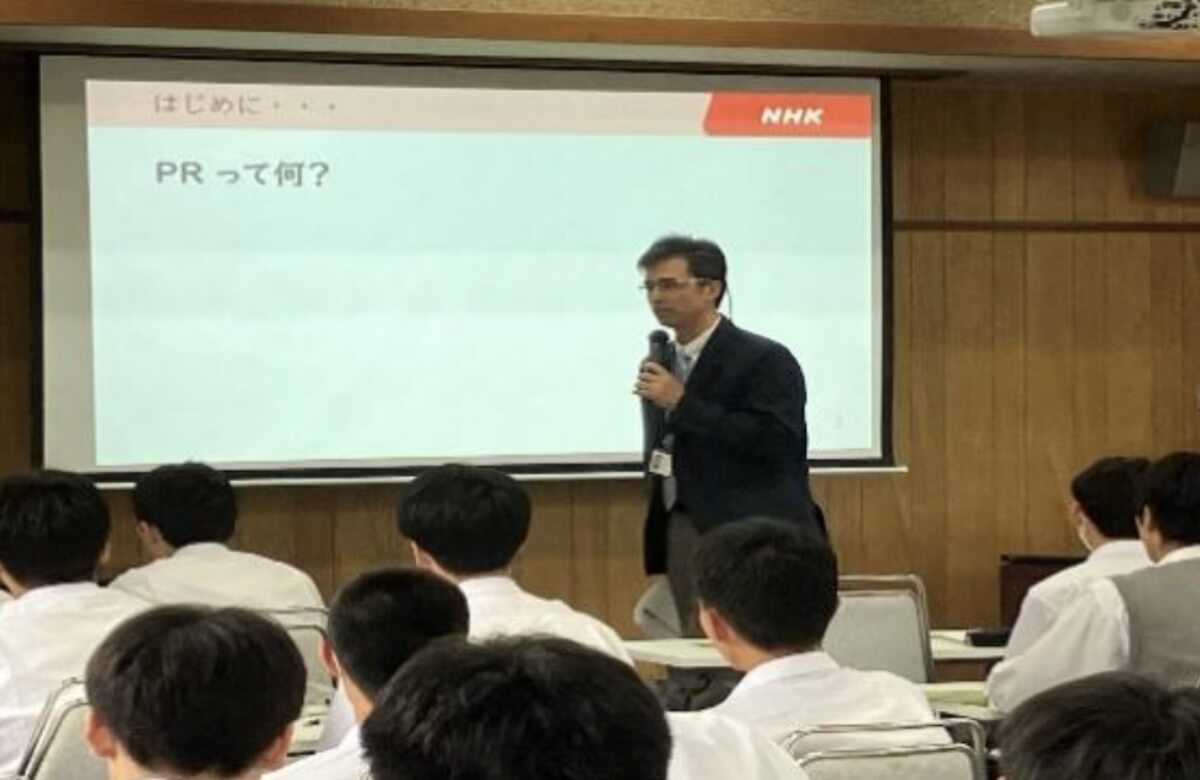 出前講座_岐南工業高等学校2