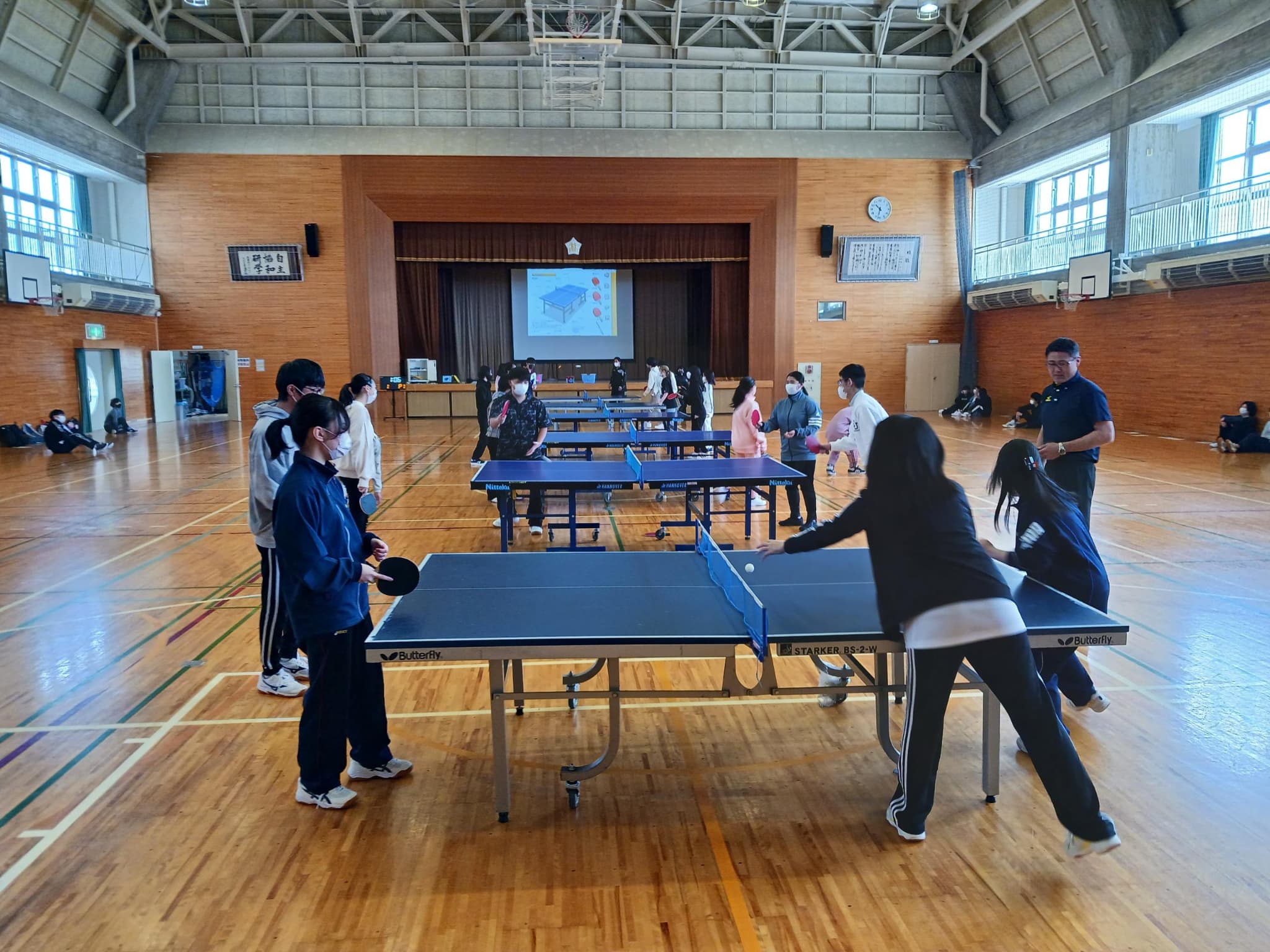 青森北斗協力校　体育教室