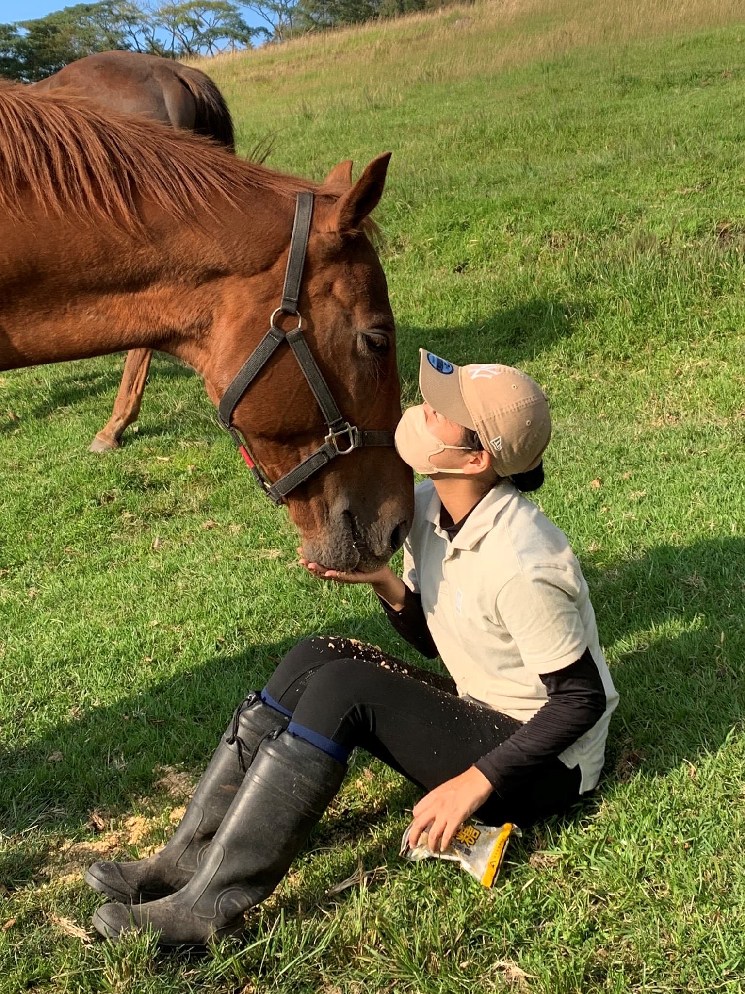 夢は国内・海外での活躍。馬術競技の道を志し学業との両立