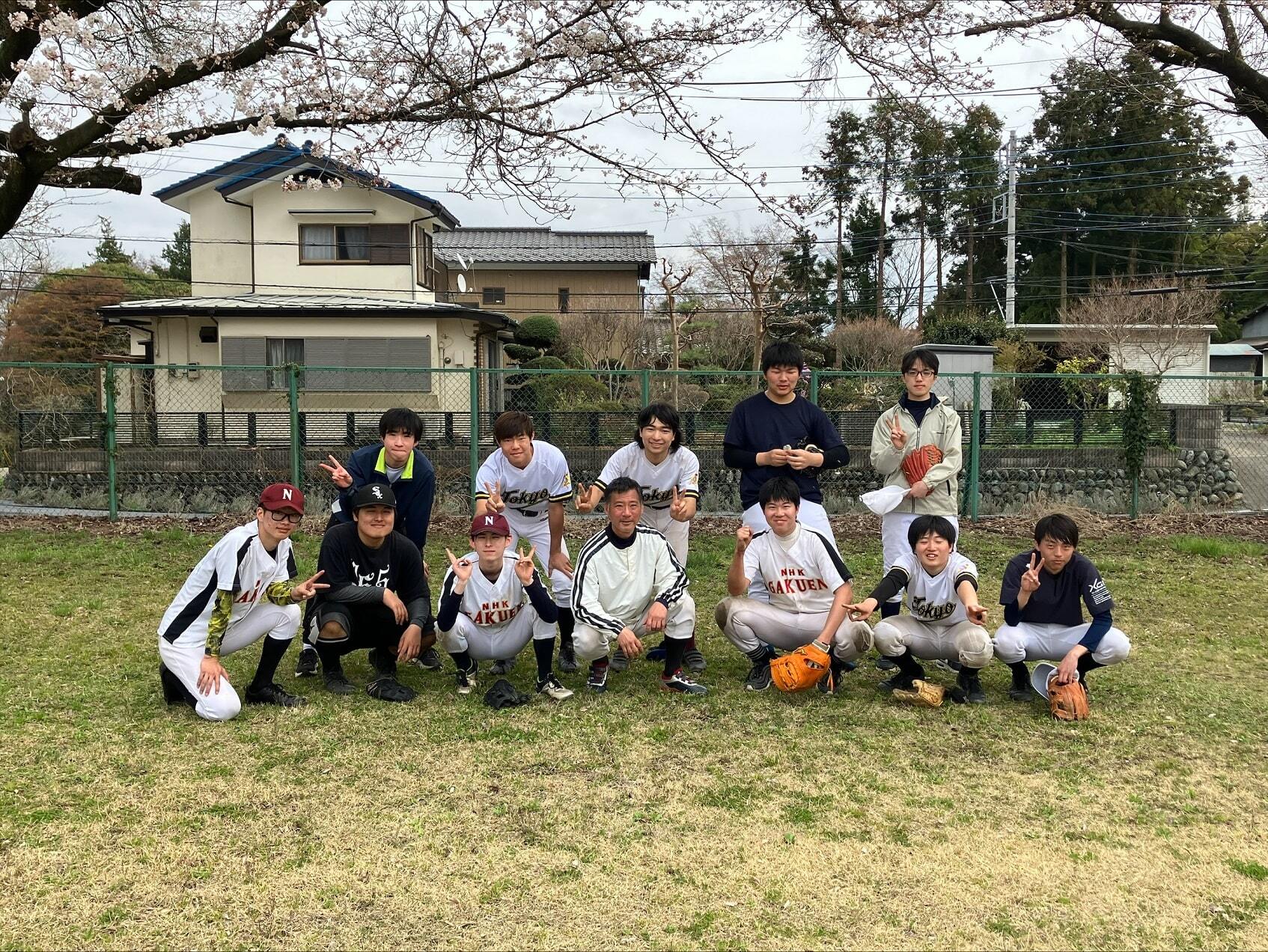 軟式野球部　活動報告