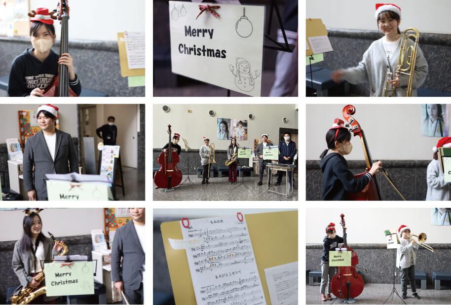 東京本校・吹奏楽部によるクリスマスコンサート開催！