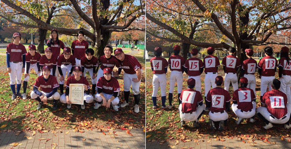 NHK学園軟式野球部、私学大会で見事3連覇！