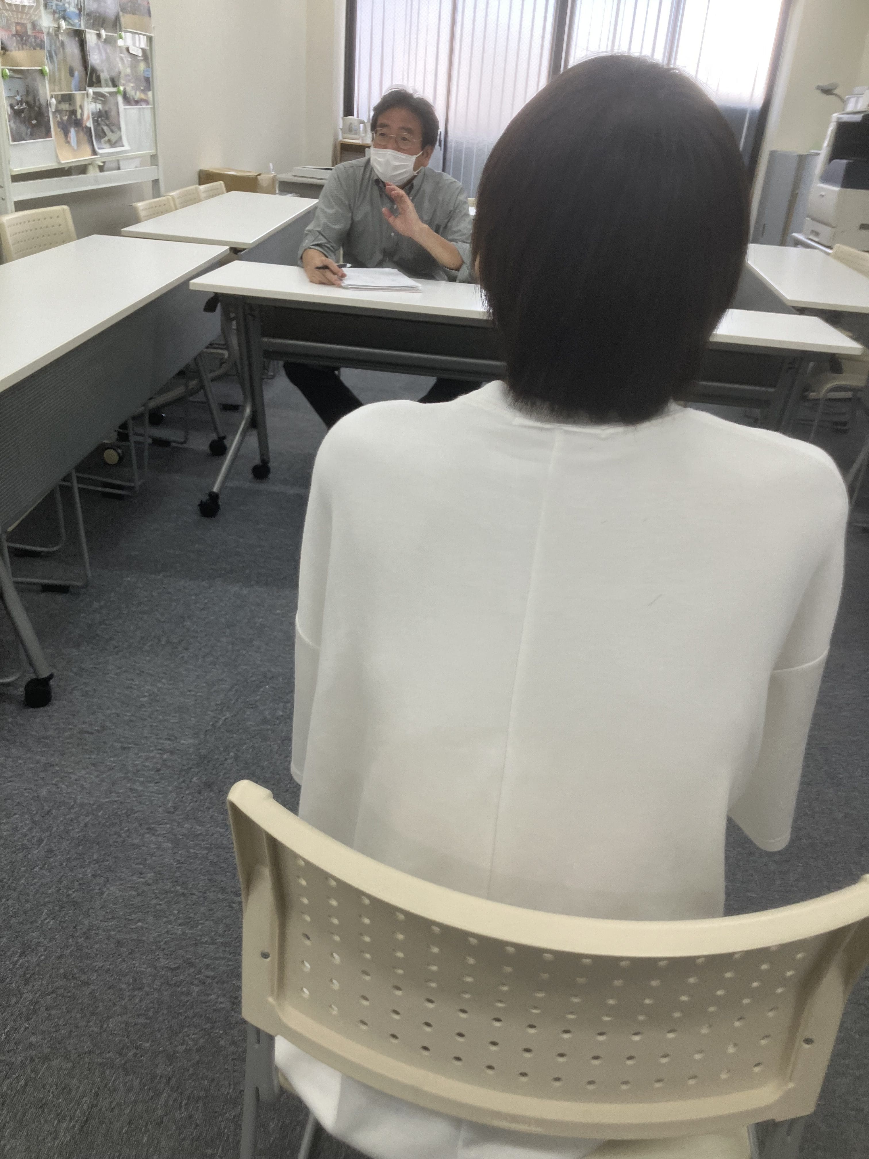 まなびや大阪で面接練習を実施しました！