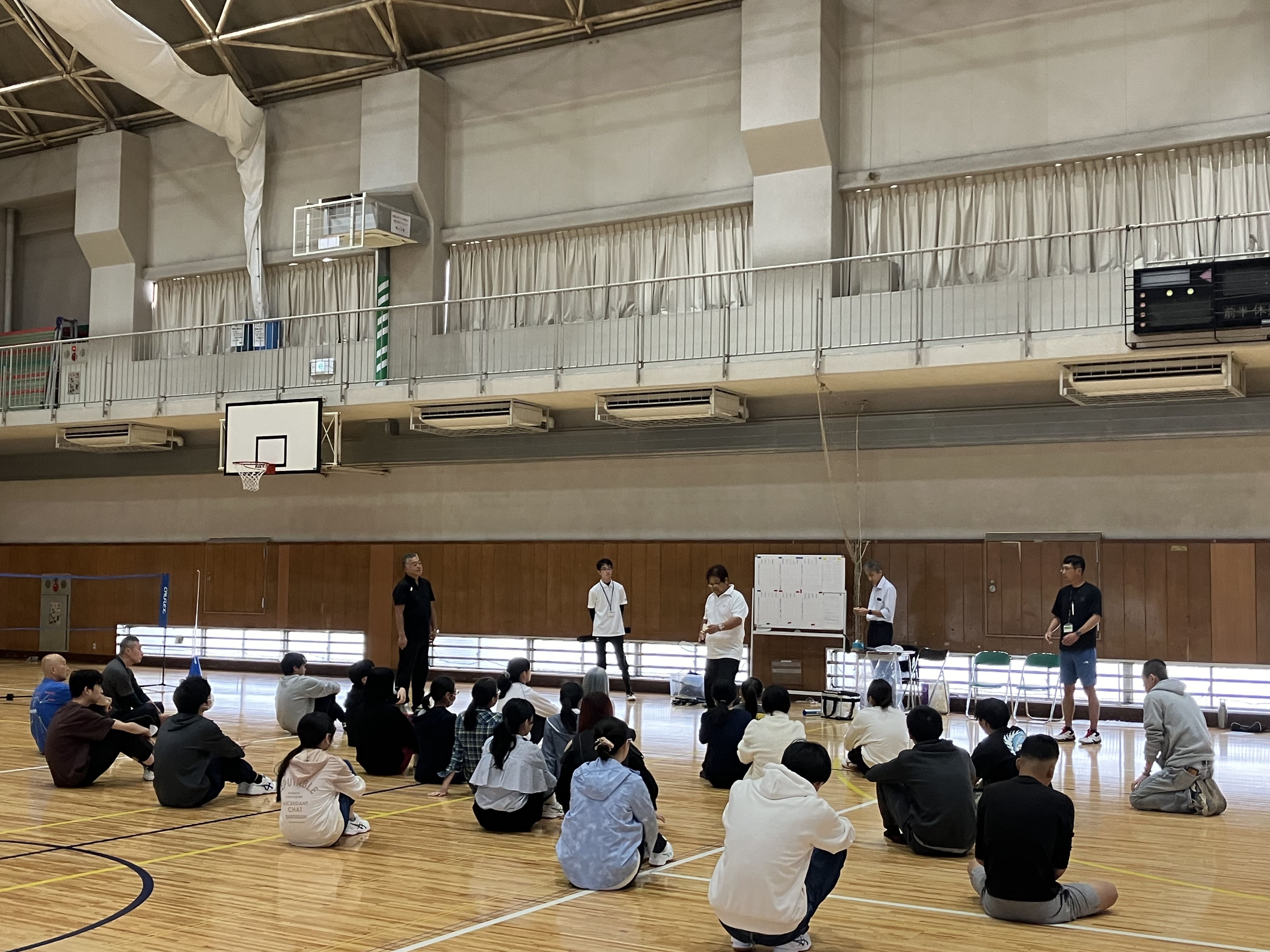 安田学園協力校　球技大会とちゃんこ会