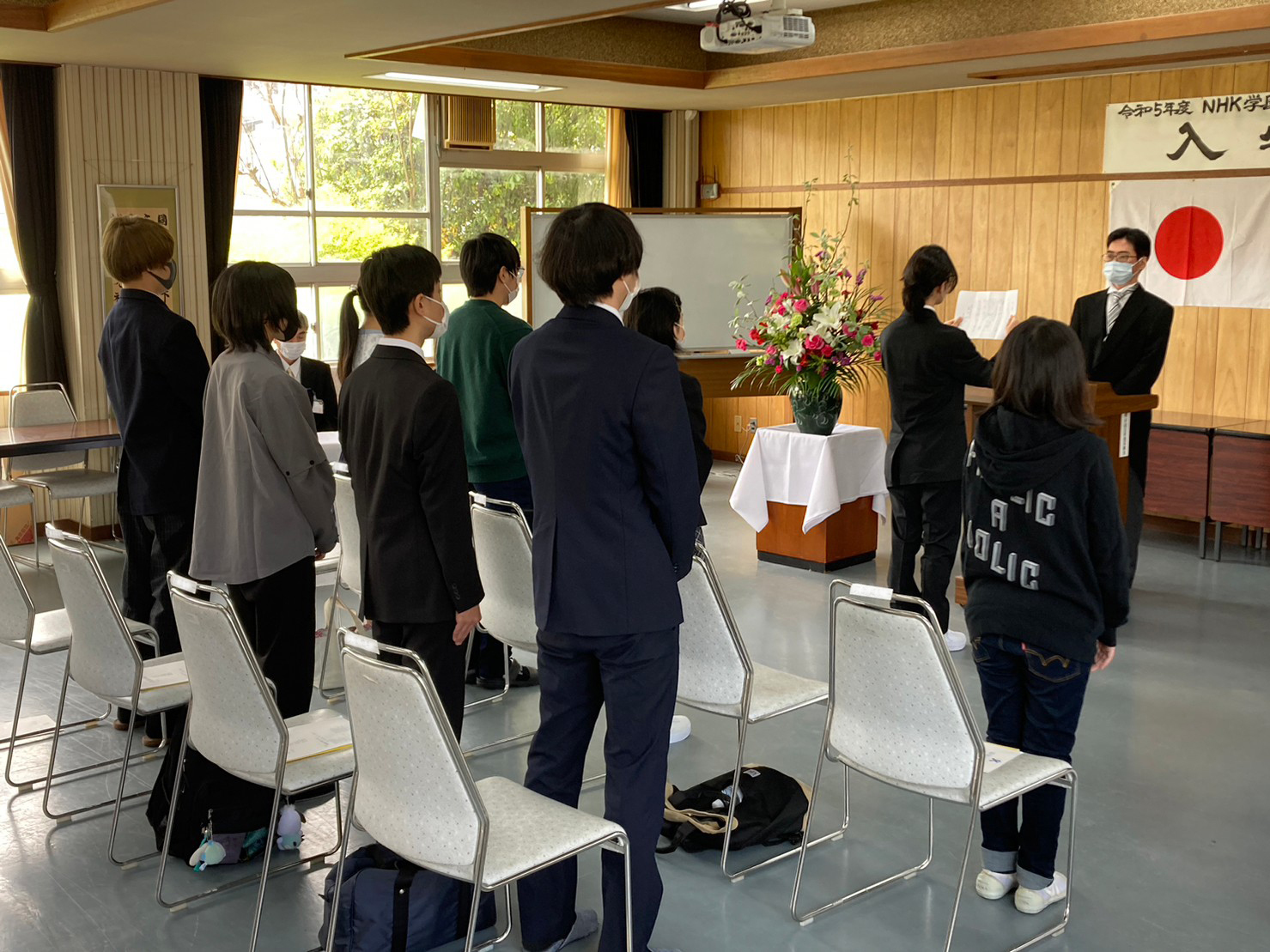 4月16日　岐南工業協力校　入学式