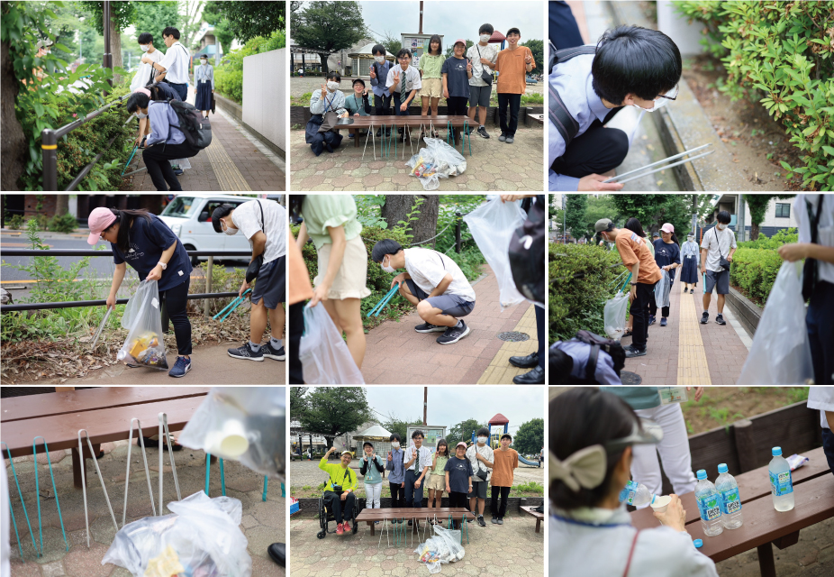 ごみの向こうに見える世界