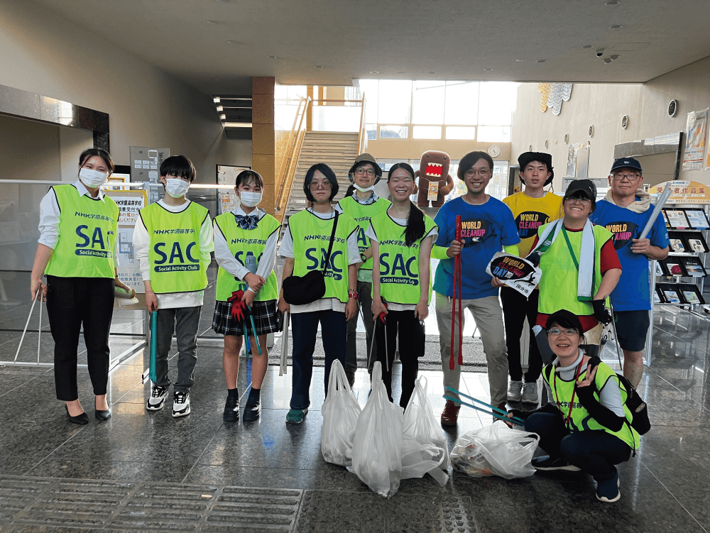 「世界クリーンアップ・デー」に参加しました！