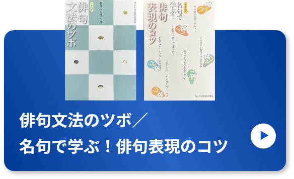俳句文法のツボ／名句で学ぶ！俳句表現のコツ