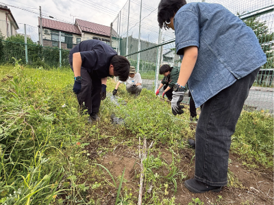 【東京本校】SAC活動報告・畑作業が始まりました！