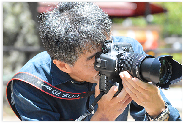NHK学園の写真コンクールの審査員も務める清田先生。 「作品につけられるタイトルというのも、けっこう大事なものなんですよ」 