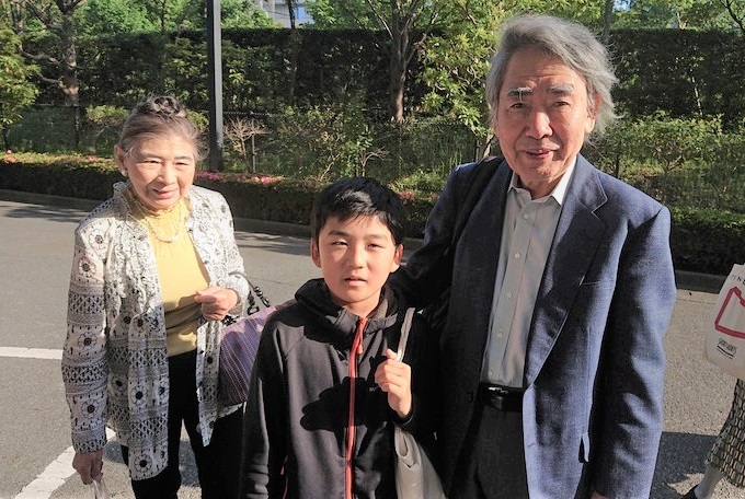 選者の永田和宏先生とパチリ!