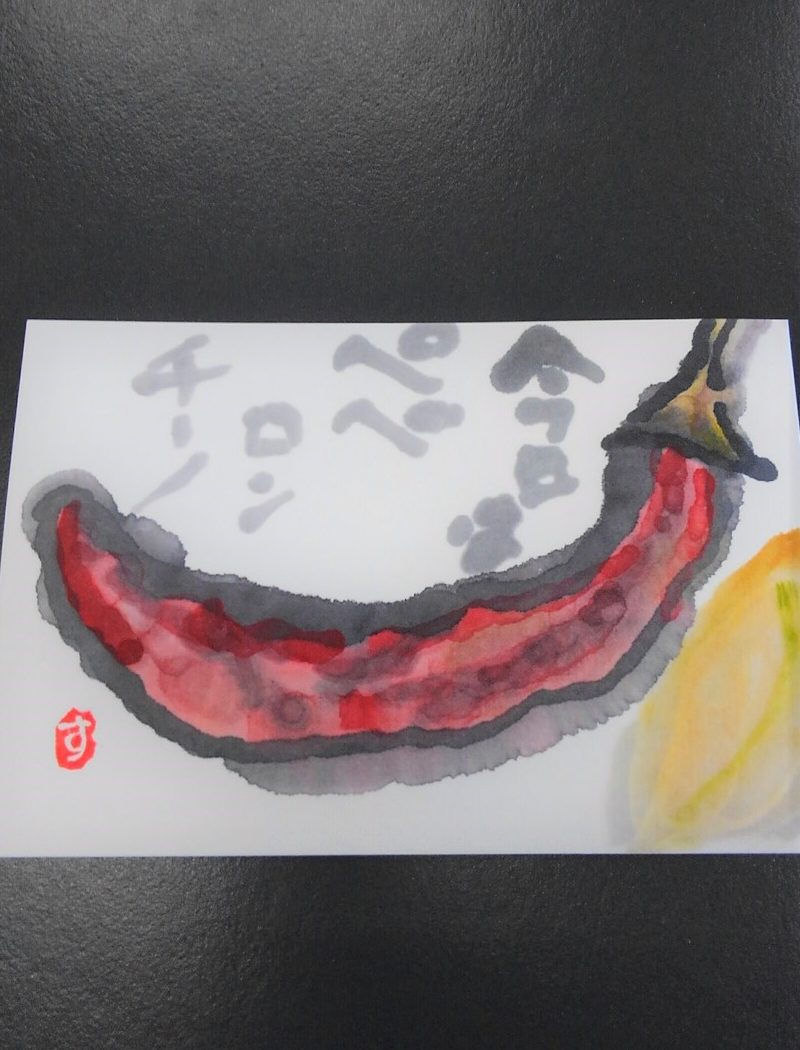 よ~し今夜はペペロンチーノ(^.^)