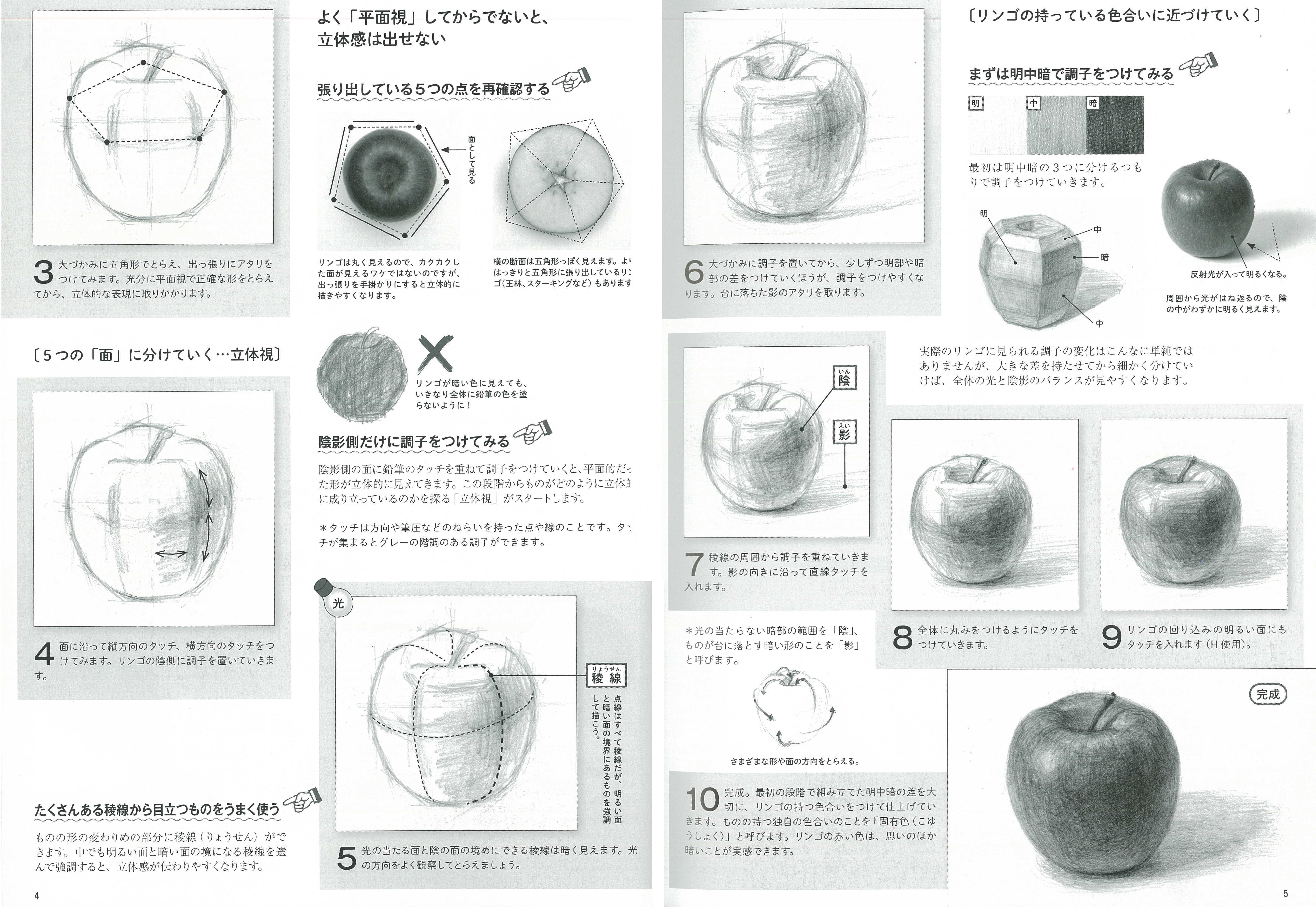 基本から学べるデッサン 生涯学習通信講座 Nhk学園