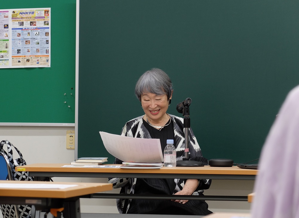 NHK学園の教室で