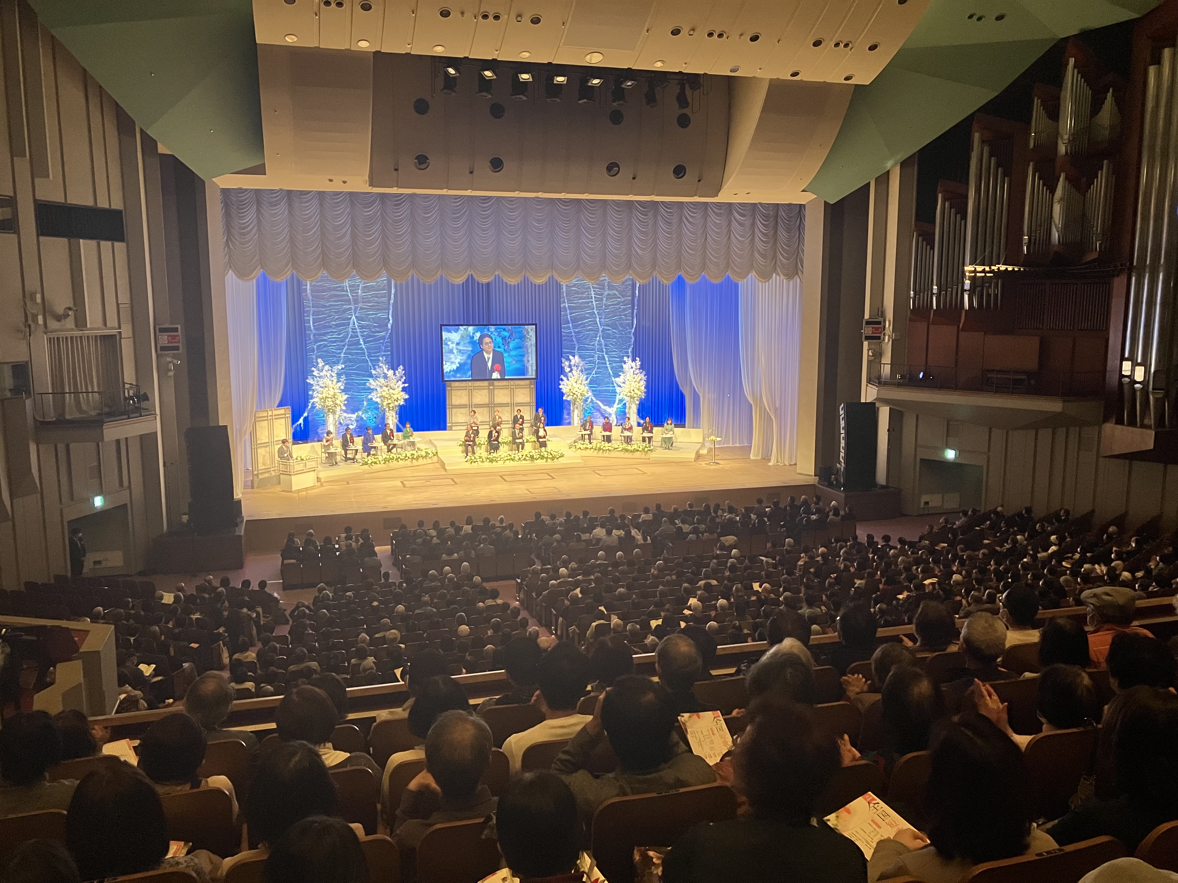 NHKホールの様子