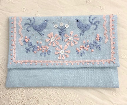 参考作品 小鳥のポーチ