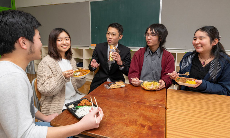 12:20　昼食